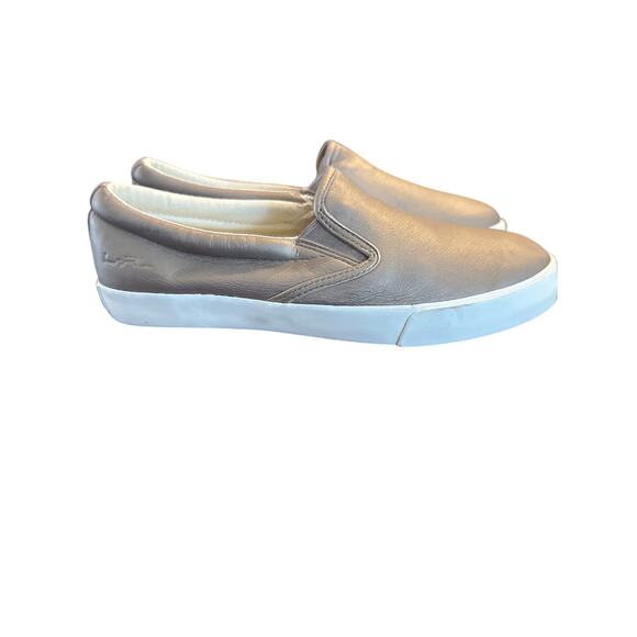 Women’s Lauren Ralph Lauren Muted Bronze Slip On Sneaker. Size 7.5 - Picture 1 of 7